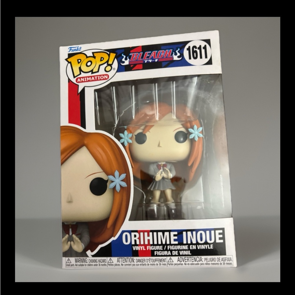 Funko POP Animation Bleach Vinyl Figure Orihime Inoue #1611 Display Window Box - Picture 2 of 5